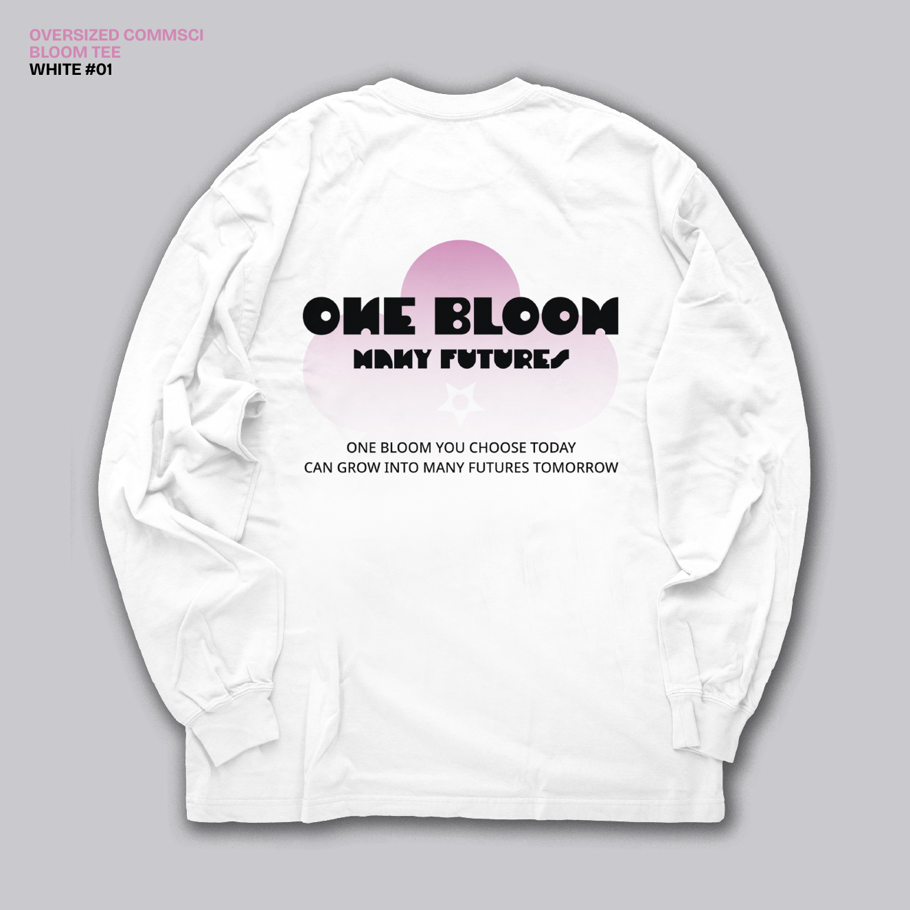 Oversized Long Sleeve Bloom Tee (DFT #01)