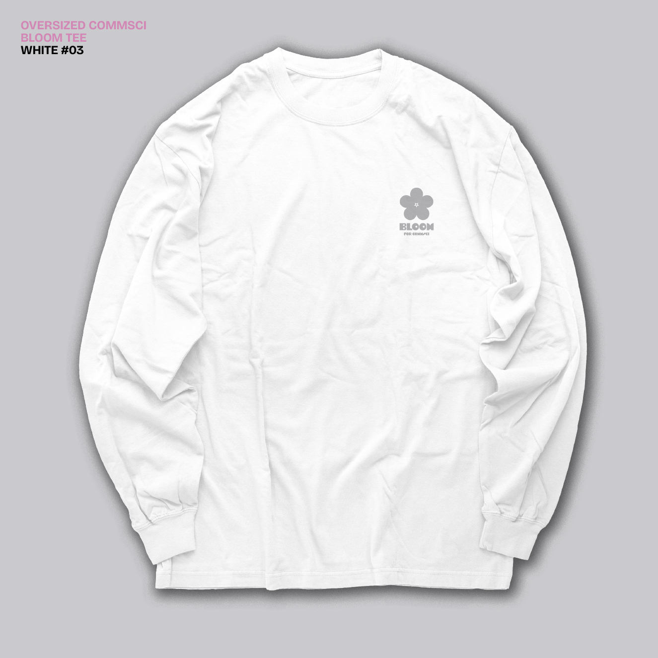 Oversized Long Sleeve Bloom Tee (DFT #03) - Image 5
