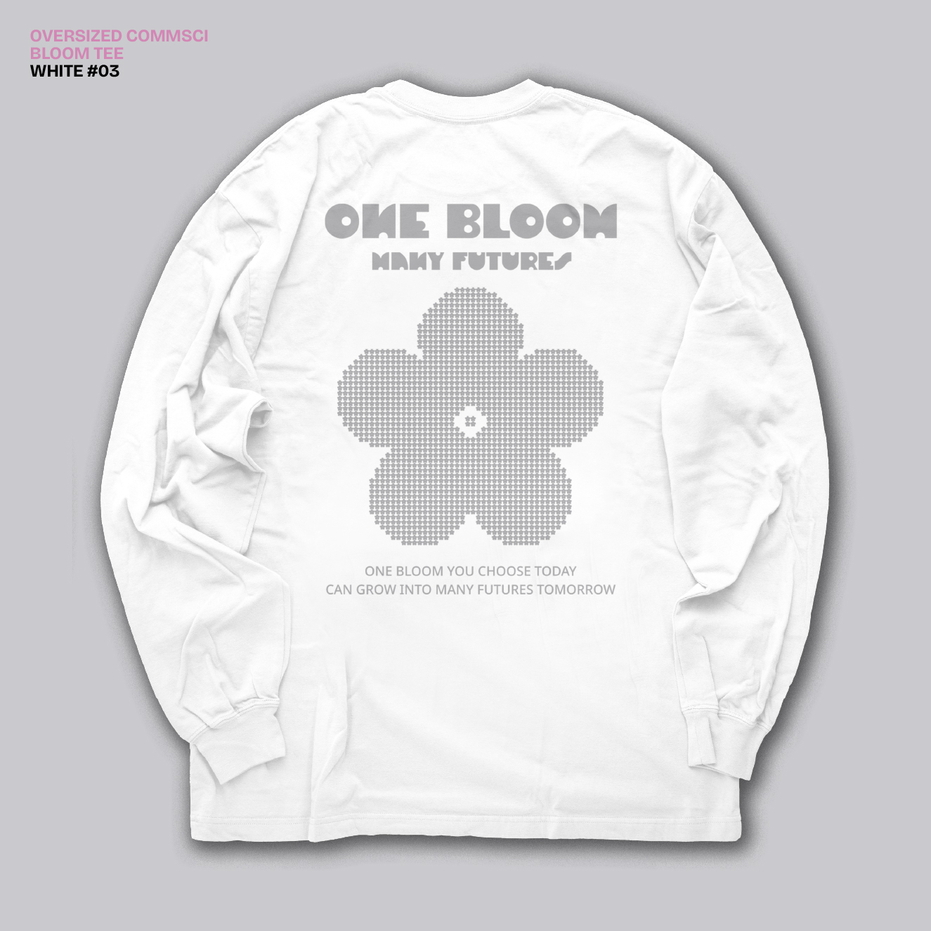 Alternative view of Oversized Long Sleeve Bloom Tee (DFT #03)