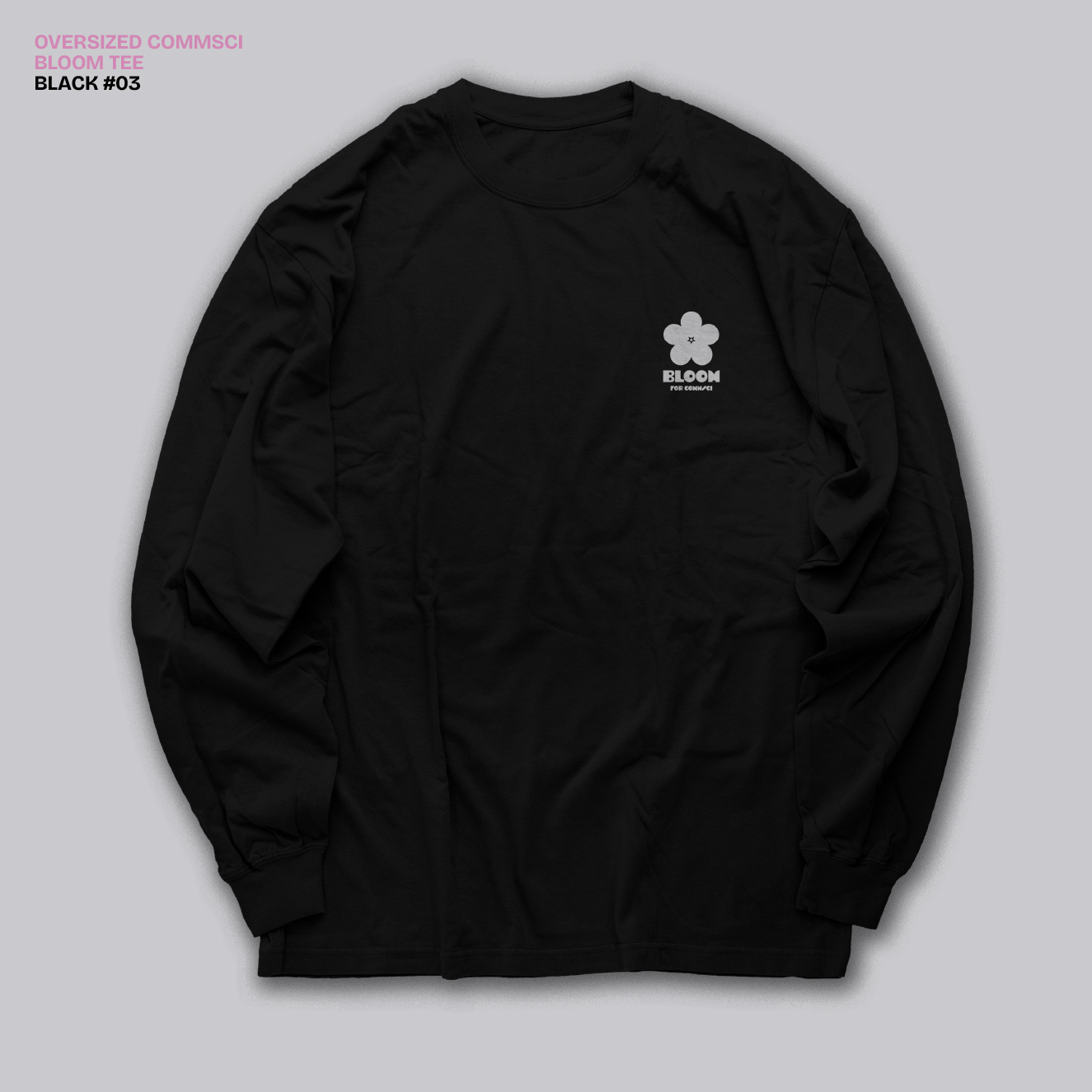 Oversized Long Sleeve Bloom Tee (DFT #03) - Image 8