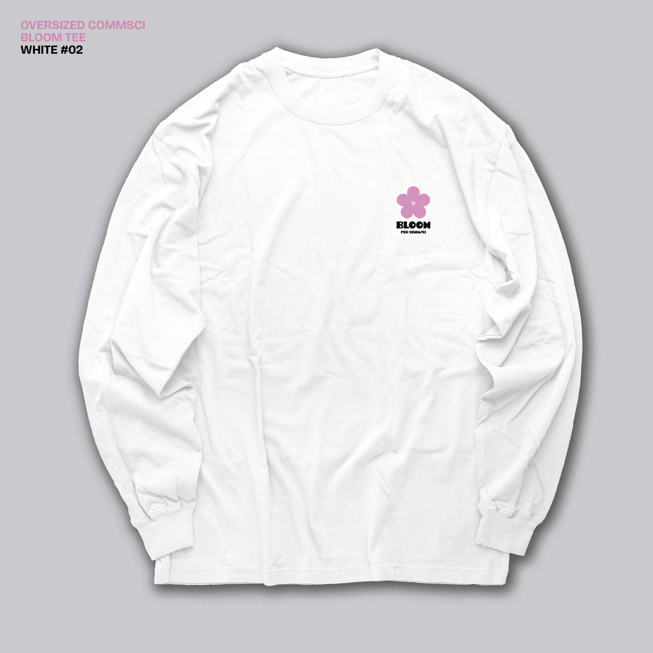 Oversized Long Sleeve Bloom Tee (DFT #02) - Image 4