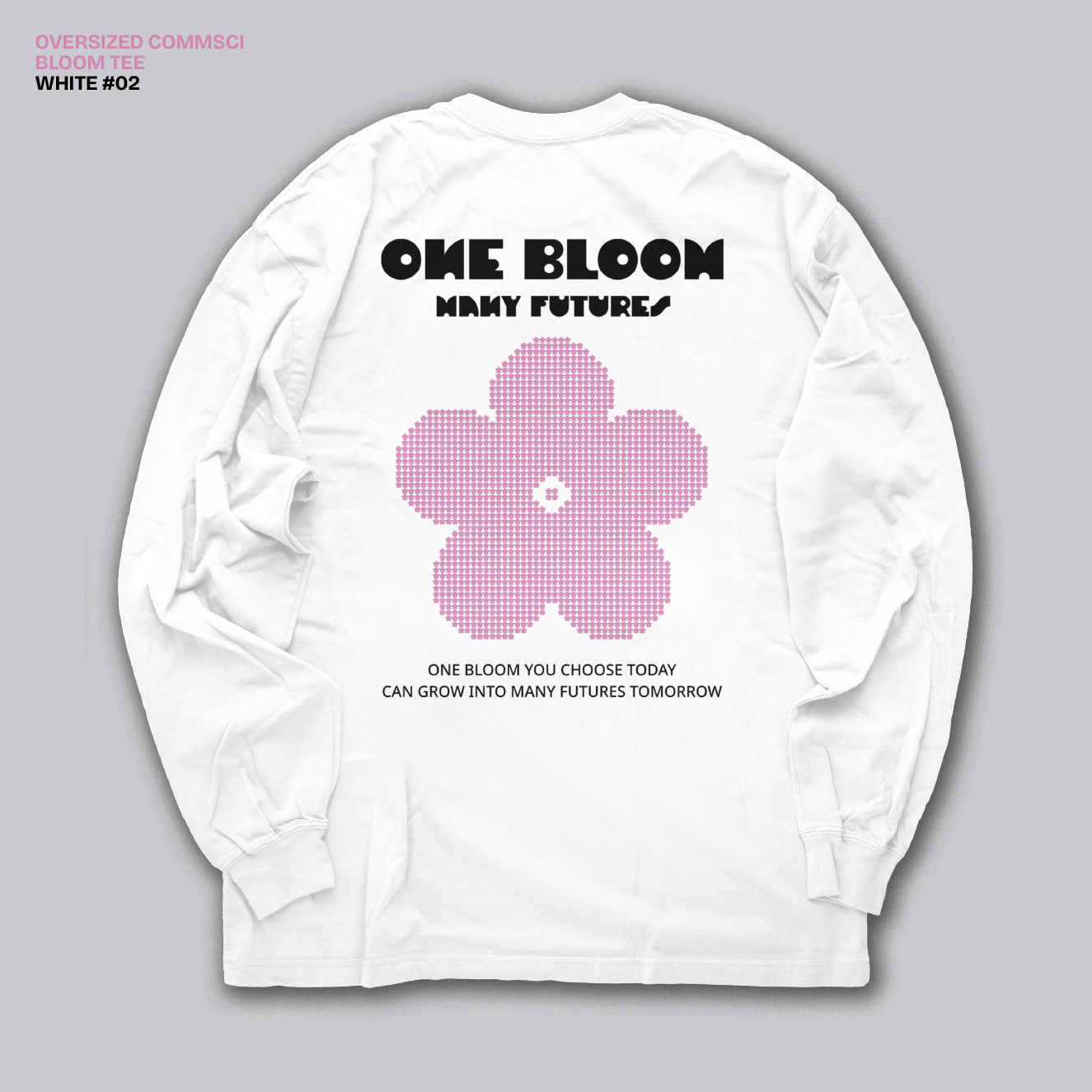 Alternative view of Oversized Long Sleeve Bloom Tee (DFT #02)