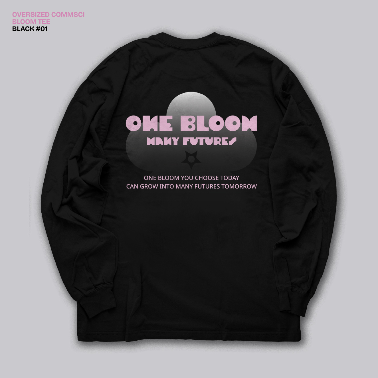 Alternative view of Oversized Long Sleeve Bloom Tee (DFT #01)