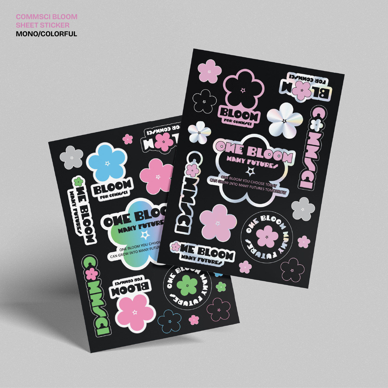 CommScI Bloom Sheet Sticker