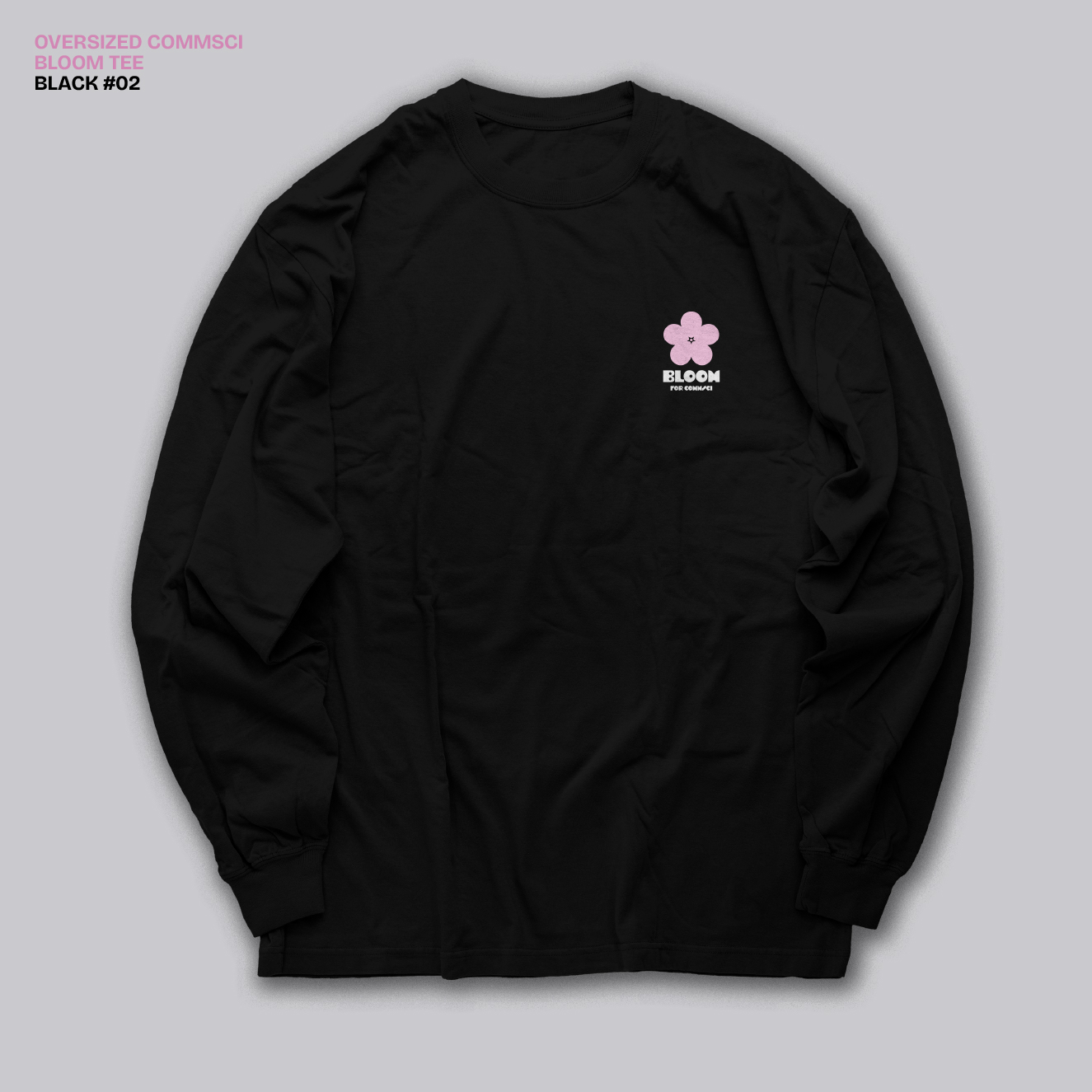 Oversized Long Sleeve Bloom Tee (DFT #02) - Image 6