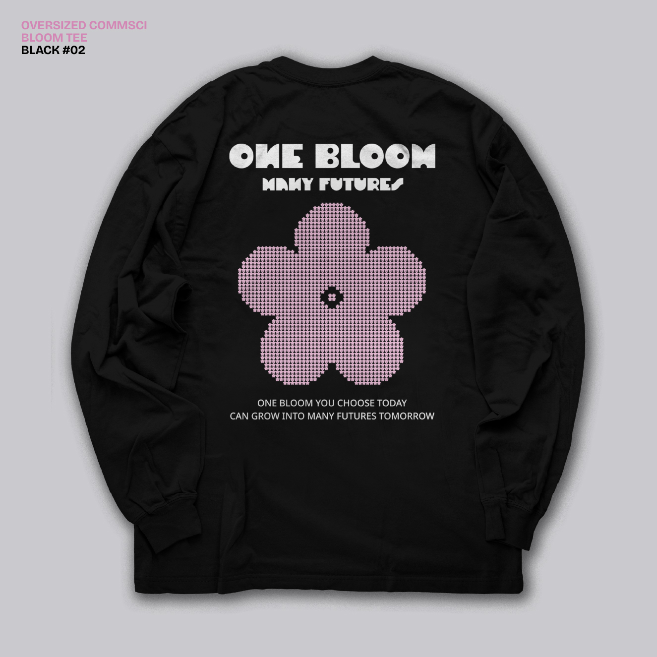 Oversized Long Sleeve Bloom Tee (DFT #02)