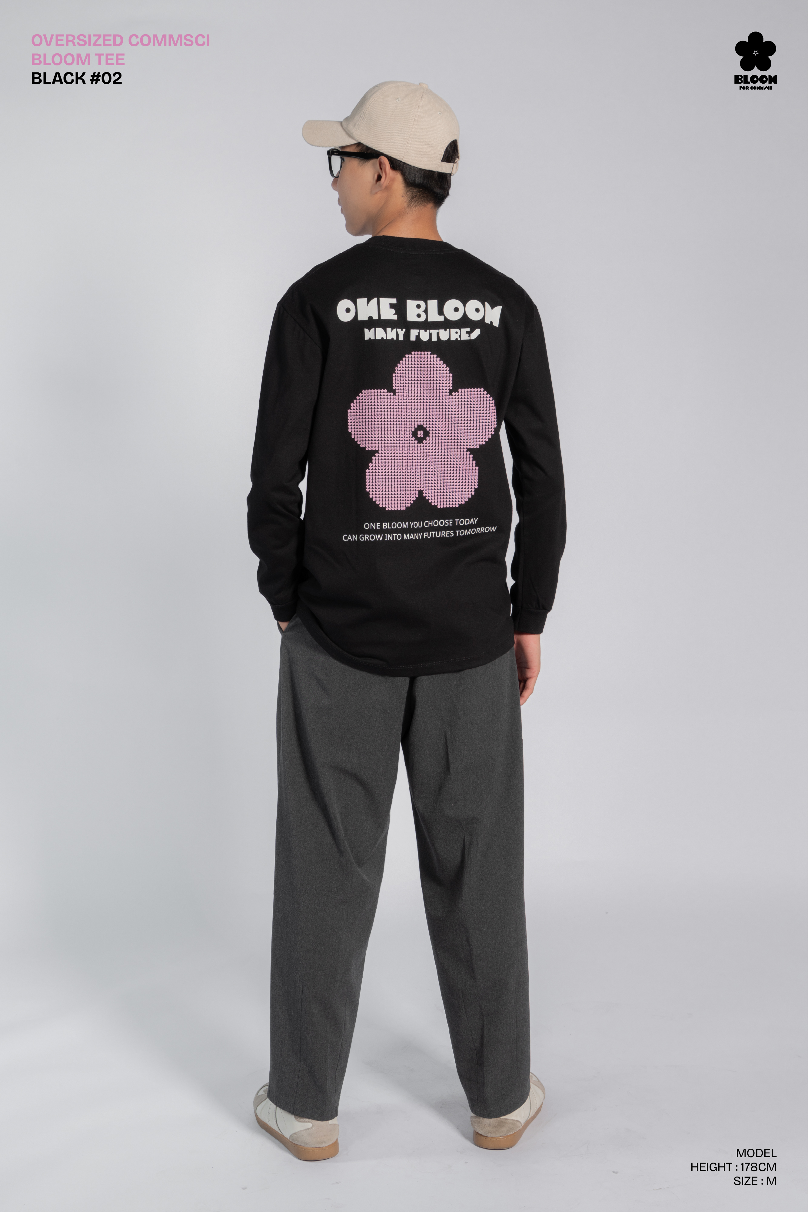 Oversized Long Sleeve Bloom Tee (DFT #02) - Image 10