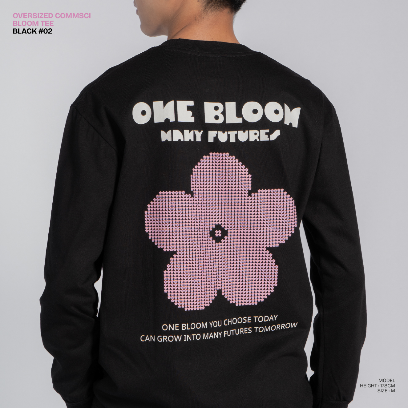 Oversized Long Sleeve Bloom Tee (DFT #02) - Image 8