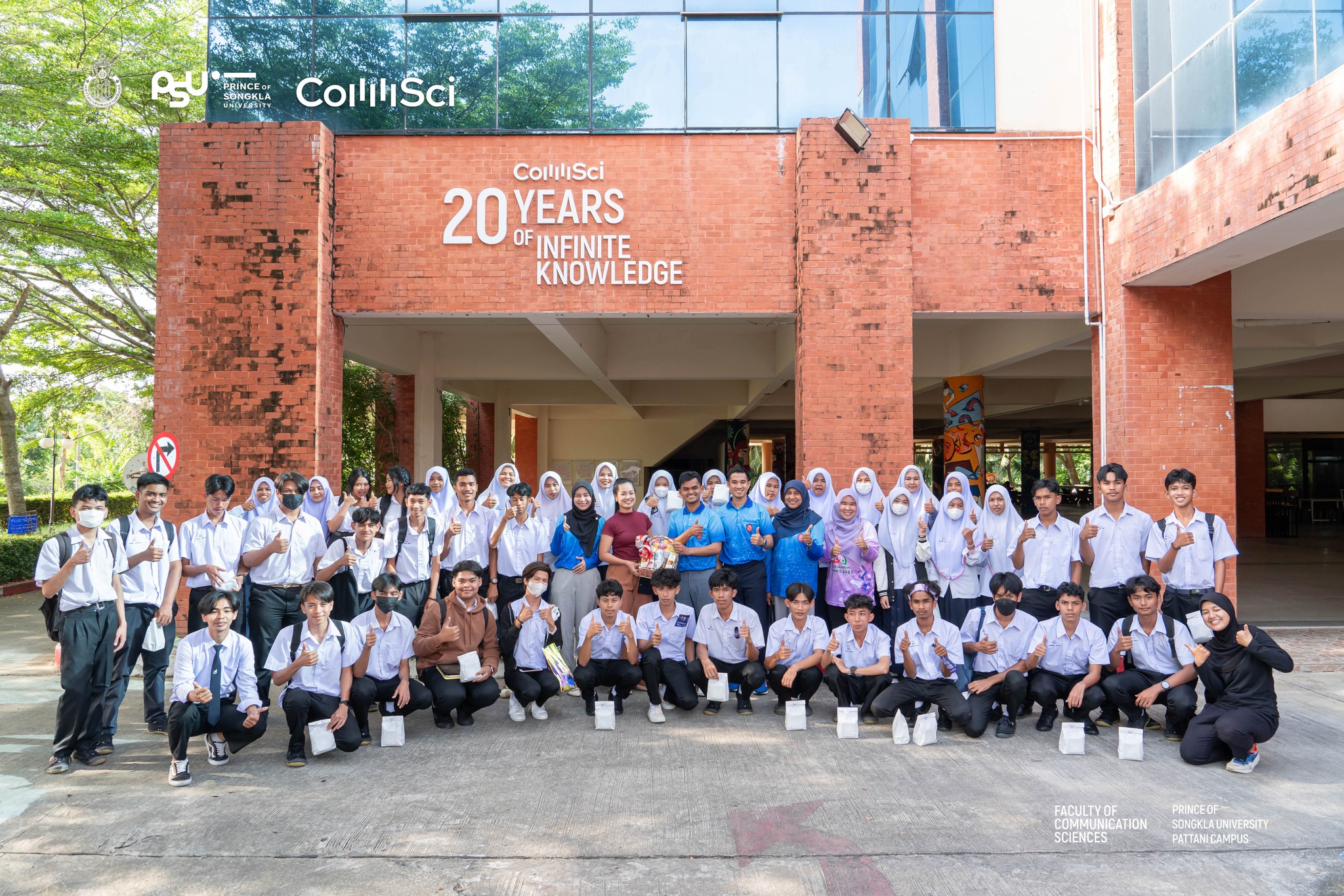 CommSci Open House 2024 เปิดบ้านแนะแนวหลักสูตรให้กับนักเรียนโรงเรียนศรีวารินทร์ จังหวัดนราธิวาส